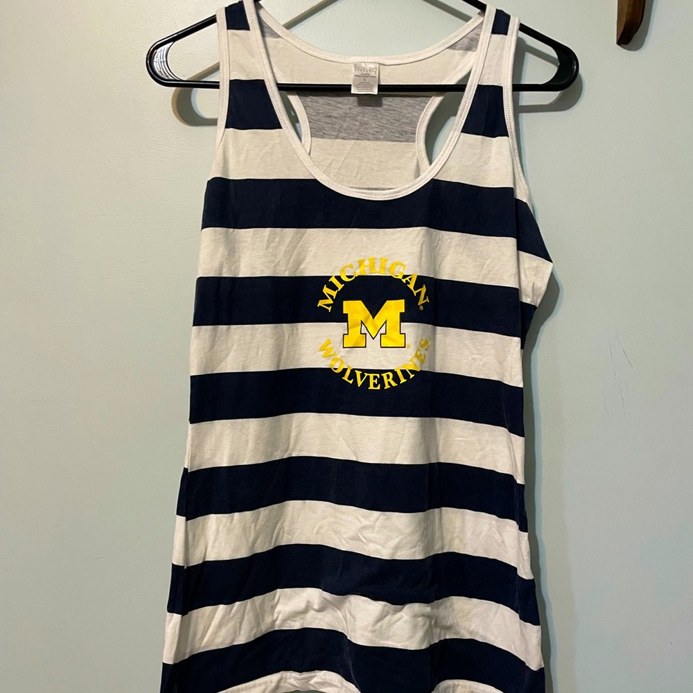 Michigan Wolverines tank top
